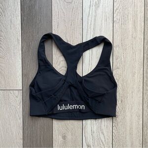 lululemon athletica Black Racerback Sports Bra